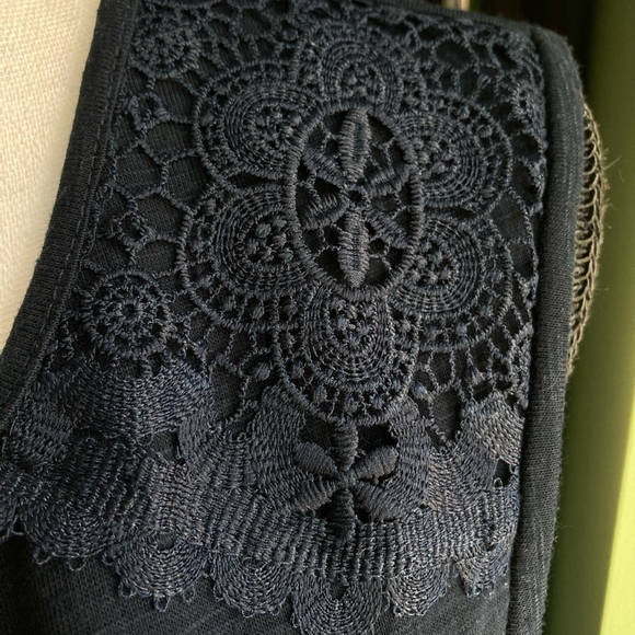 Joe Fresh Dresses & Skirts - Women's Joe Fresh Dress Size M Blue Lace Detail